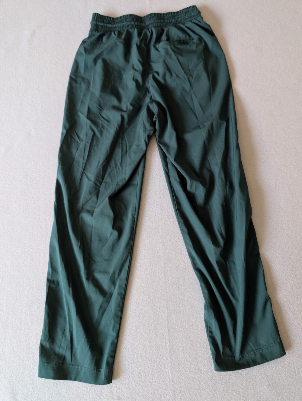 GapFit Activewear Tech Straight Jogger Track Pants Green Quick Dry Sz Small image 3